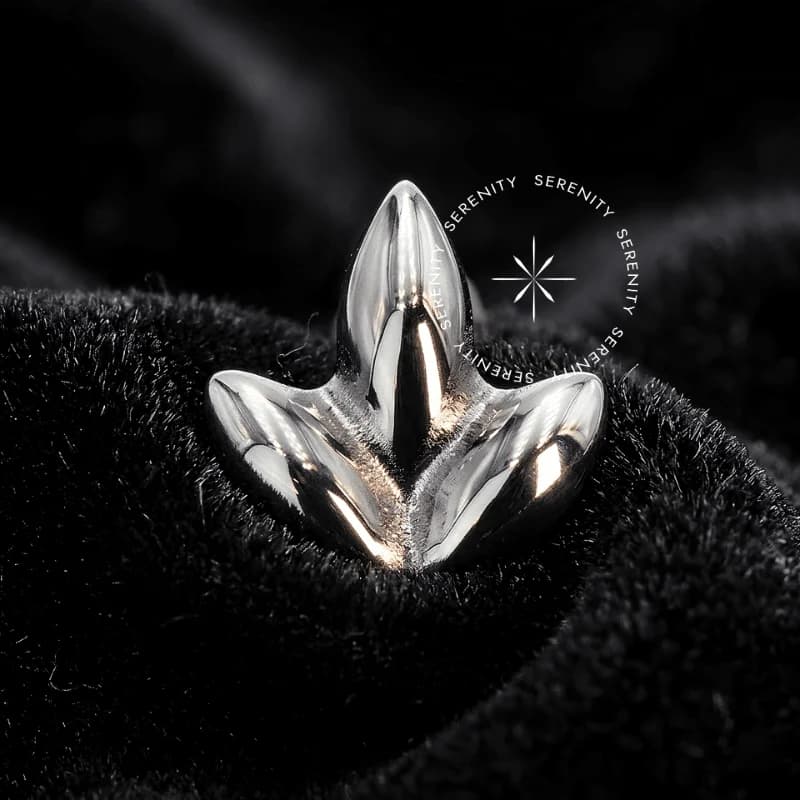 TN2192 - Topo Clover Push Pin - Titânio Grau Implante (ASTM F136) — foto 1