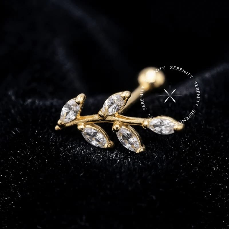 OR100 - Microbell 5 Pétalas - Ouro 18K Maciço — foto 1