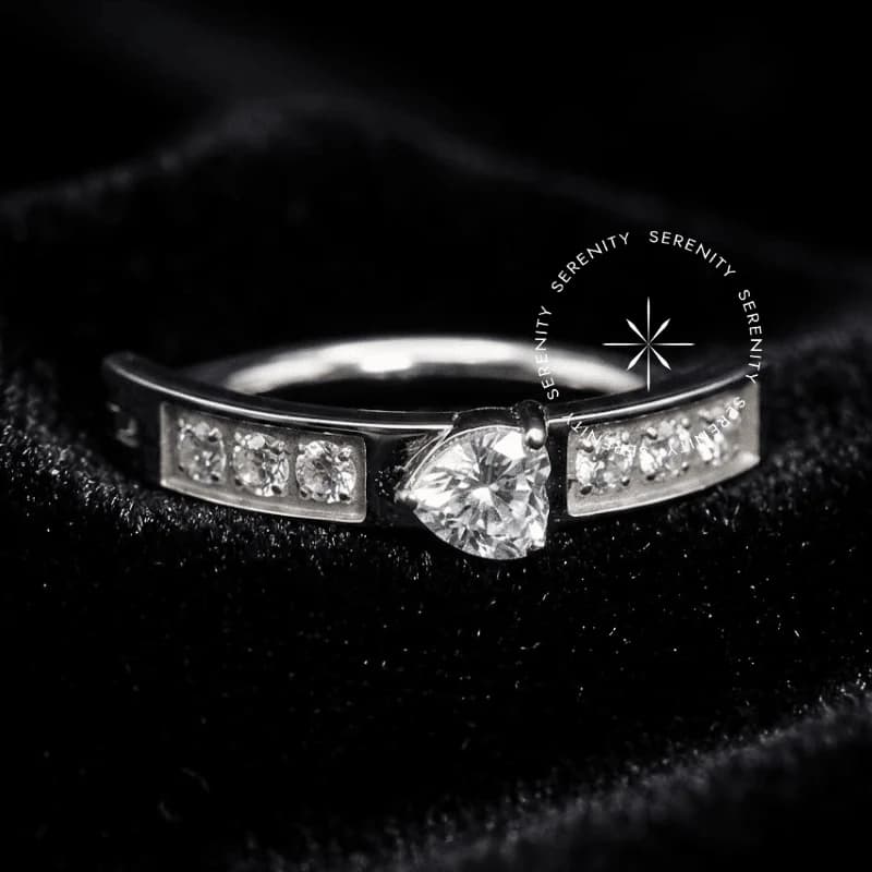 TN1878 - Piercing Umbigo Argola Belly Clicker Coração Cravejado - Titânio Grau Implante ASTM F136 — foto 1