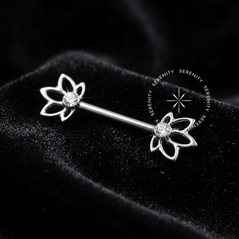 TN955 - Nipple Flor de Lótus - Titânio Grau Implante — foto 1