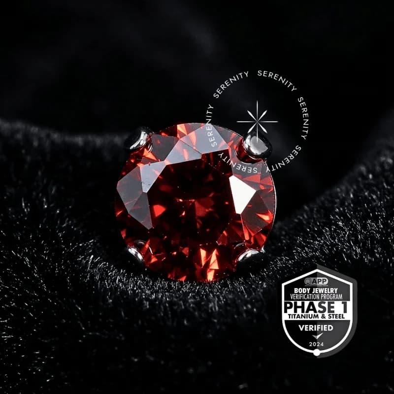TT27 - Topo Zircônia Red de Rosca - Titânio Mill® ASTM F136 — foto 1