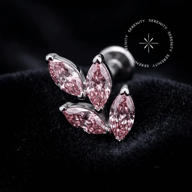 TN 2609 - Topo Folhas 9mm Com Zircônias - Titânio Grau Implante (ASTM F136) — foto 1