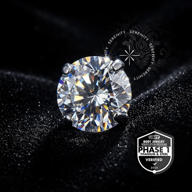 TT46 - Topo Zircônia Prong Set - Titânio Mill® ASTM F136 — foto 1