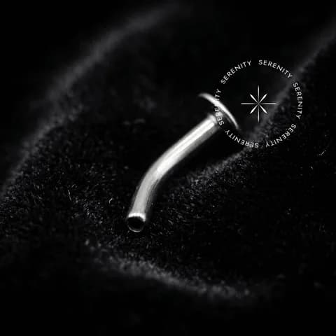 TN115 - Piercing Montável de Umbigo Haste Floating - Titânio ASTM F136 Grau Implante