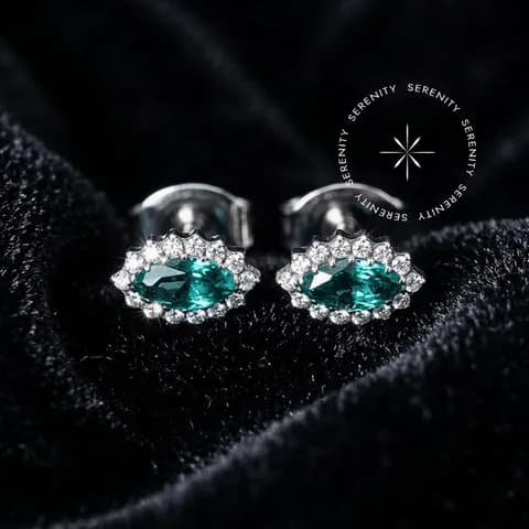TN2131 - Brinco Marquise CZ - Titânio Grau Implante (ASTM F136)