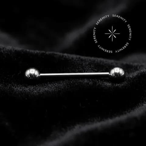 TN239 - Barbell 1.6mm - Titânio Grau Implante (ASTM F136)