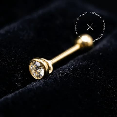 OR85 - Microbell Flat Copinho - Ouro 18K Maciço