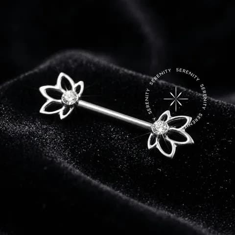 TN955 - Nipple Flor de Lótus - Titânio Grau Implante