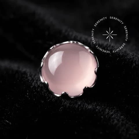 TN2484 - Topo Opala Jelly Rose - Titânio Grau Implante (ASTM F136)