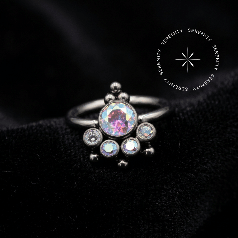 Piercing Argola Daith Titânio