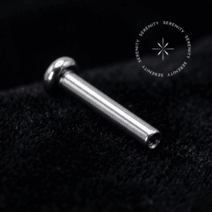 Piercing Haste Labret Base em Titânio