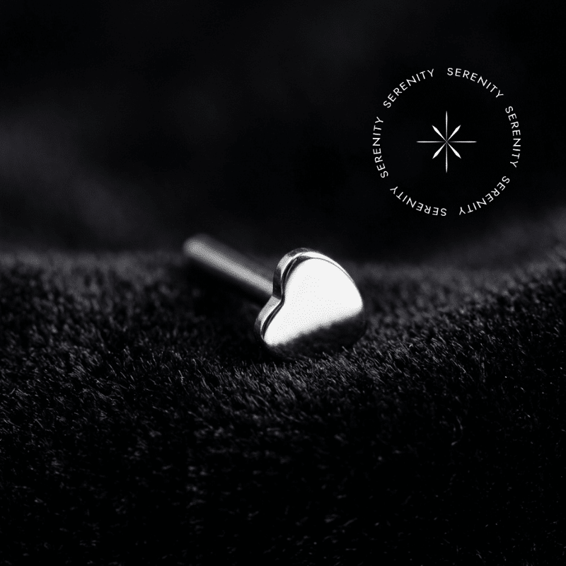 Piercing Haste Labret em Titânio
