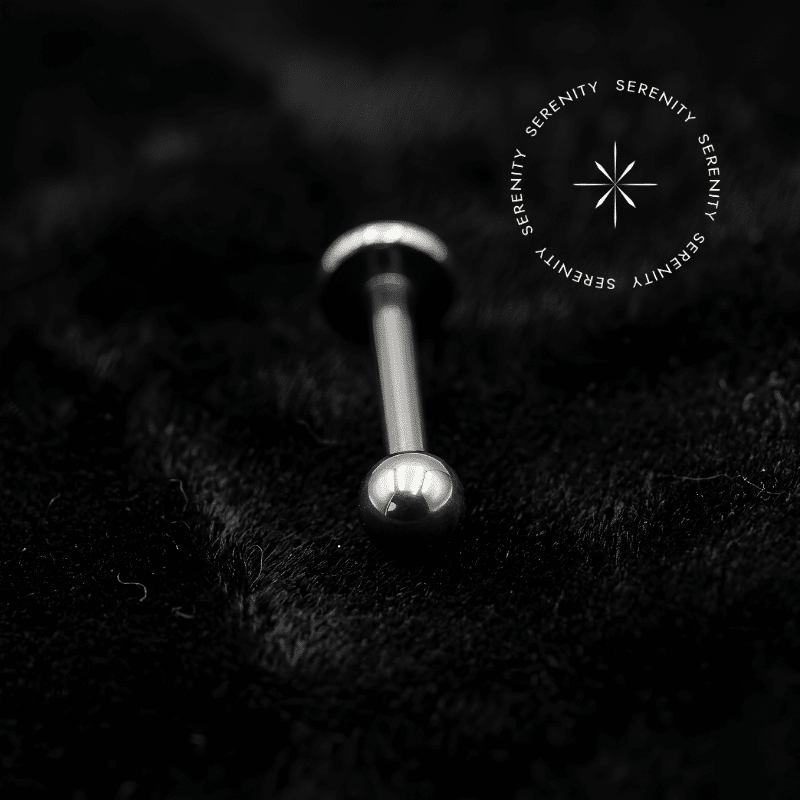 Piercing Labret em Titânio