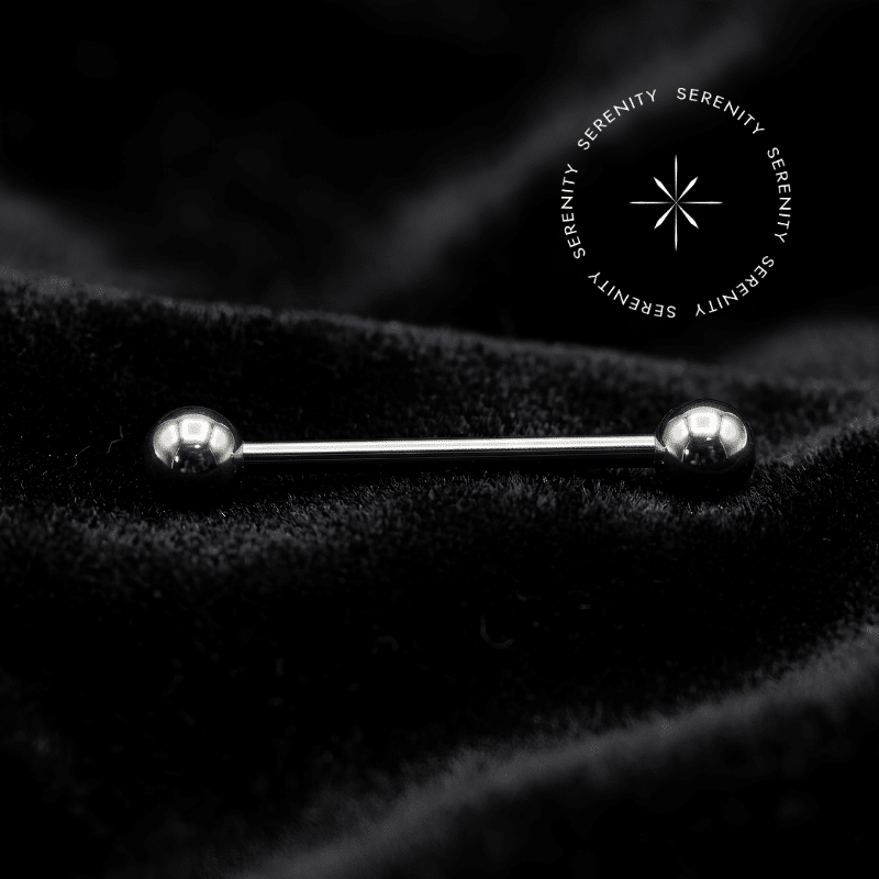 TN239 - Barbell 1.6mm - Titânio Grau Implante (ASTM F136)
