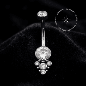 Piercing de Umbigo Esferas em Titânio