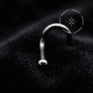 Piercing de Nariz Nostril em Titânio