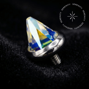 Piercing Topo para Orelha em Titânio