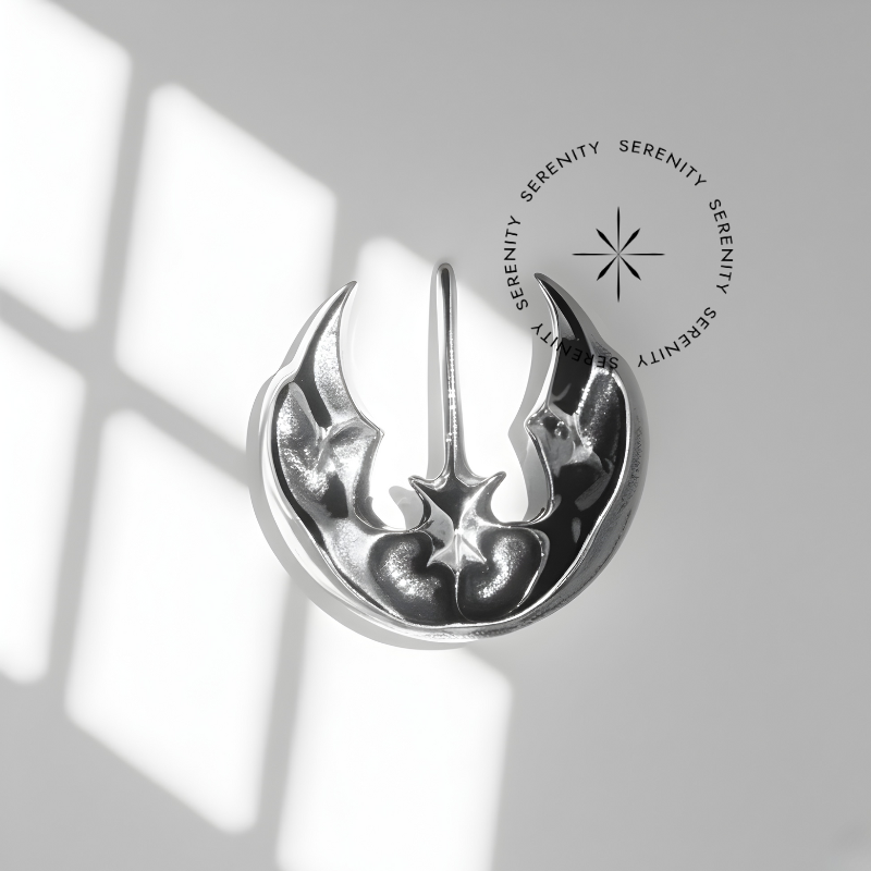 TN1941 Topo Ordem Jedí Star Wars Titanio ASTM F136