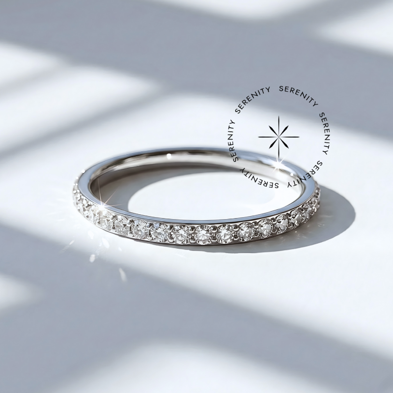 TN489 Argola Aba Nasal 1.0mm (fina) Cravejado Titânio ASTM F136