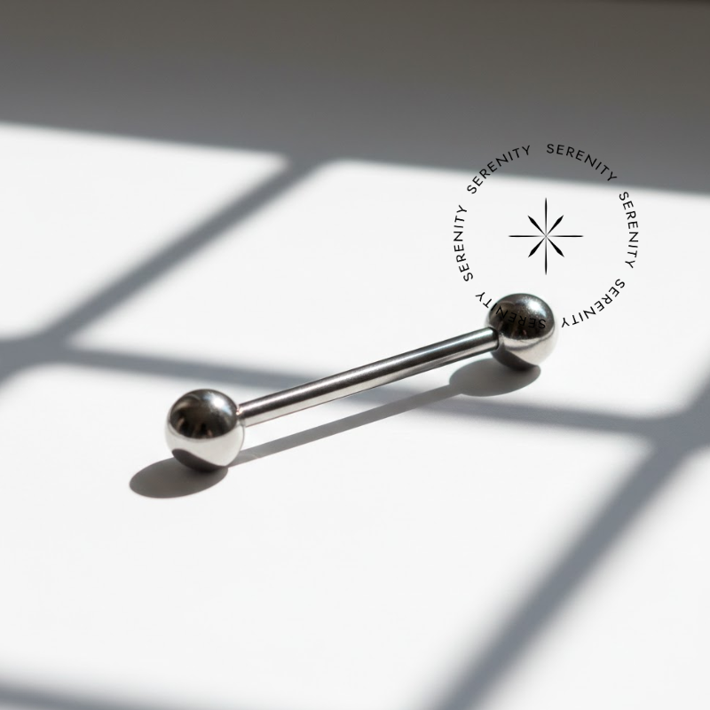 TN239 Barbell 1.6mm Titânio ASTM F136