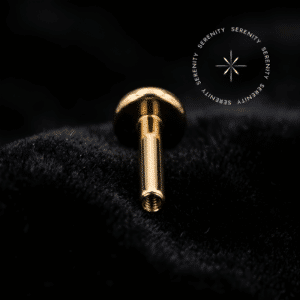 Piercing Haste Labret Base em Titânio
