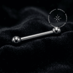 Piercing Barbell Reto Alargador em Titânio