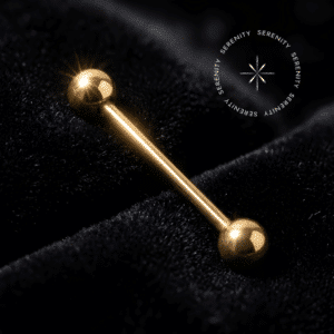 Piercing Barbell Reto em Titânio