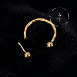 Piercing Ferradura em Titânio