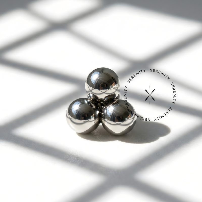 TN341 Piercing Topo Trinity Esferas Titânio ASTM F-136