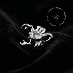 Piercing Topo Escorpião em Titânio