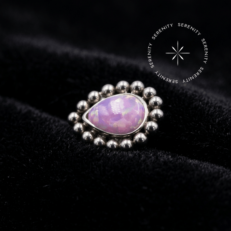 Piercing Topo Gota em Titânio