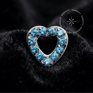 Piercing Topo para Cartilagem em Titânio