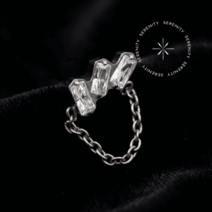 Piercing Topo para Orelha em Titânio