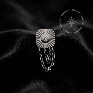 Piercing Topo Escudo em Titânio