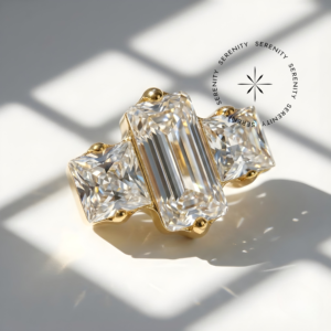 Topo Trio Baguetes Zircônia Titânio e Ouro 18k Modelo: Rosca Espessura da Rosca: 0.9 mm para haste de 1.2 mm Medidas do Topo: 4.6 mm x 6.0 mm Pedra: Zircônia Cor: Cristal Zircônias: São pedras sintéticas que imitam o brilho dos diamantes, oferecendo uma alternativa brilhante e acessível para adornar peças de joalheria. Descrição: Ideal para cartilagem, lóbulo, helix, tragus, entre outros piercings, oferecendo um ajuste confortável e seguro. Esta joia não é apenas um acessório, mas um símbolo de luxo duradouro, projetada para acompanhar você em todos os momentos da vida, tornando-se uma peça preciosa que pode ser apreciada por gerações. Garantia: 1 ano de garantia contra defeitos de fabricação, exceto por mau uso.