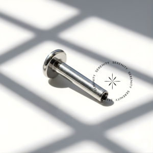 Haste Labret Titânio 1.2mm Rosca Interna