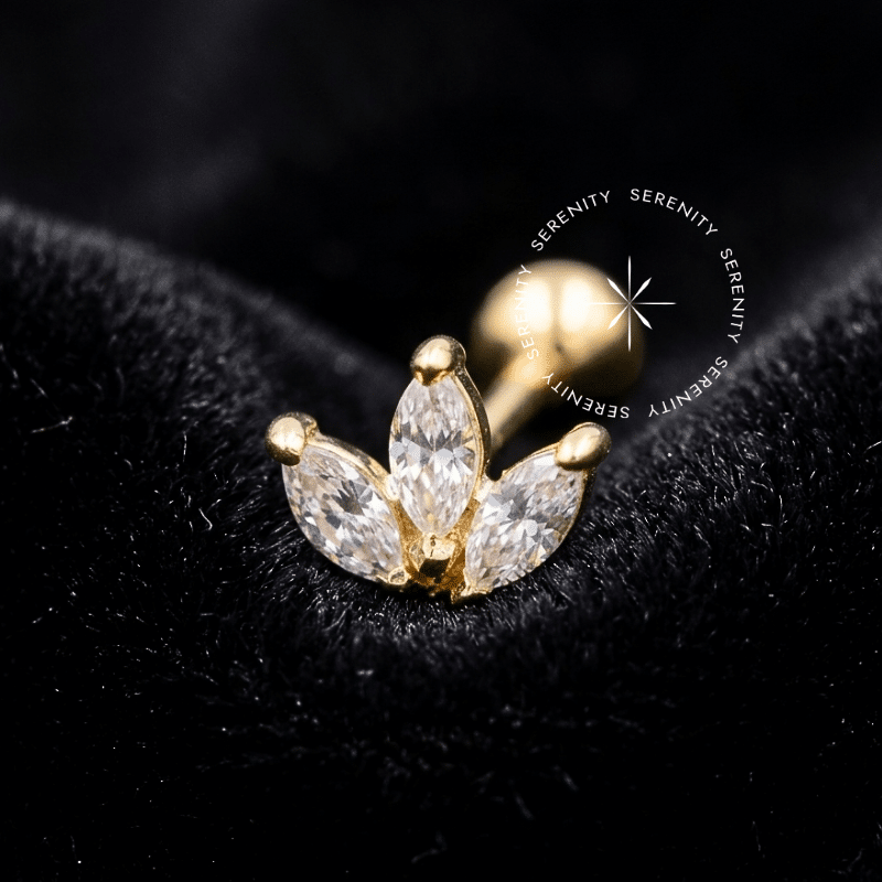Piercing Microbell Ouro