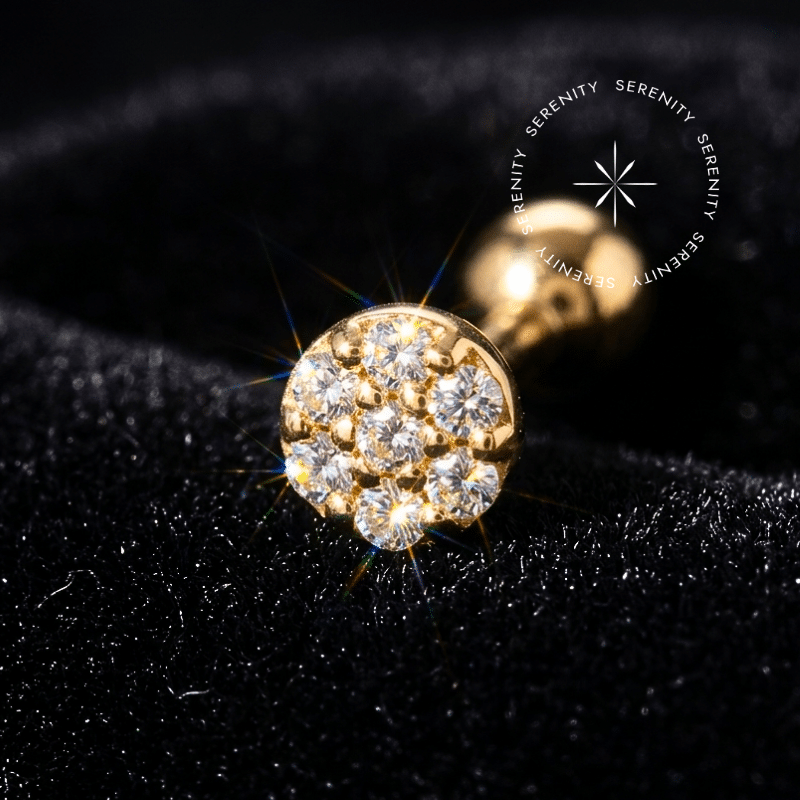 Piercing Microbell Ouro