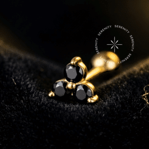 piercing labret ouro
