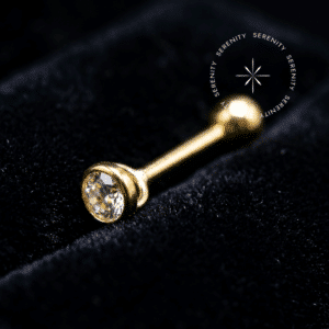 Piercing Microbell Ouro