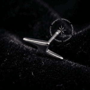 Topo Mini Raio Titânio Grau Implante polido com sistema push pin.