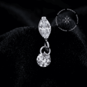 Labret Threadless Titânio Navete TN2252 - Serenity