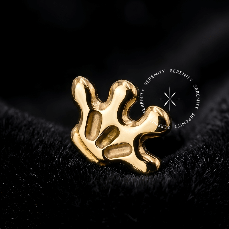 Piercing Titânio Dourado TN1911 - Ícone - Serenity