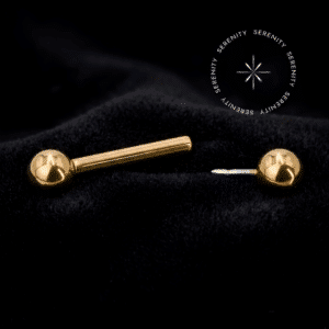 Piercing Barbell Reto em Titânio
