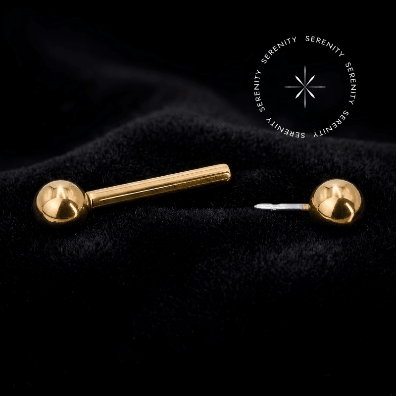 Piercing Barbell Reto em Titânio