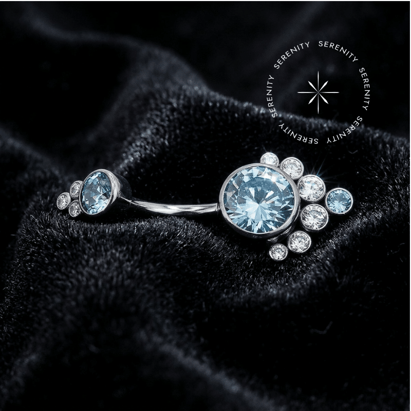Piercing de Umbigo Big Flat em Titânio