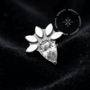 Piercing Topo Gota em Titânio