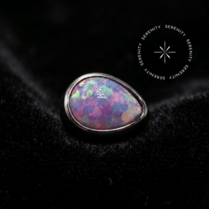 Piercing Topo Gota em Titânio