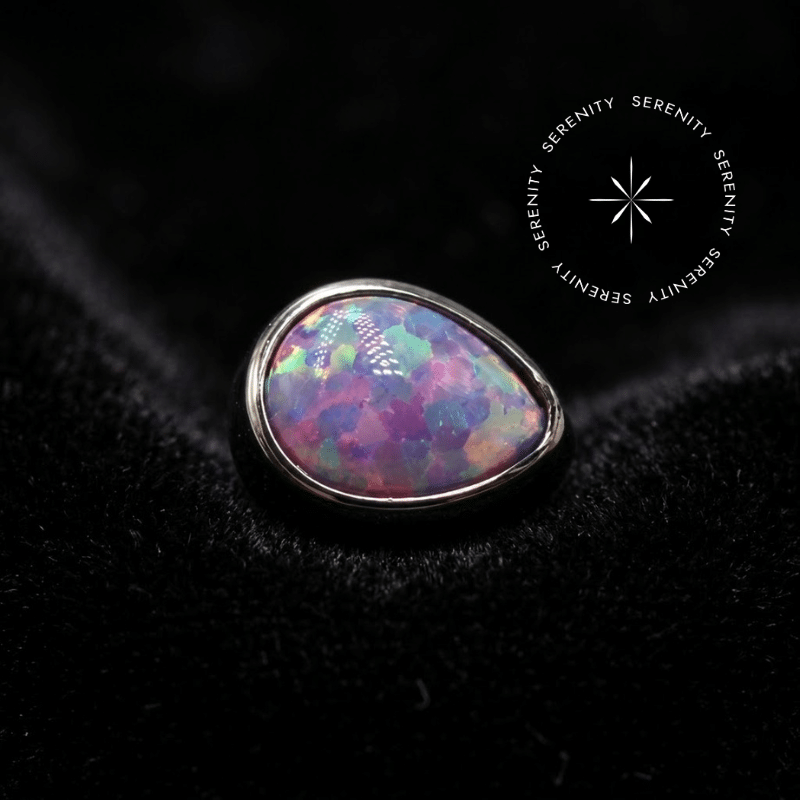 Piercing Topo Gota em Titânio